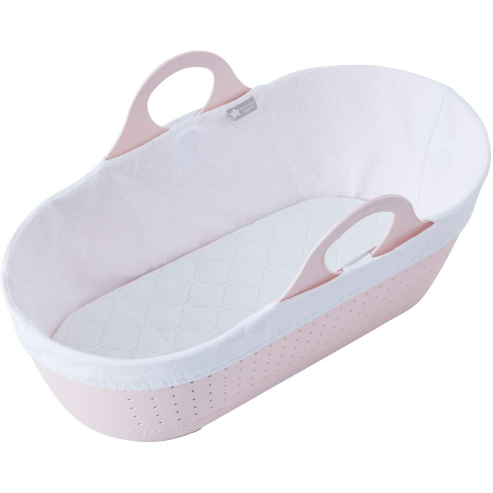 Tommee Tippee Sleepee Baby Moses Basket Pink