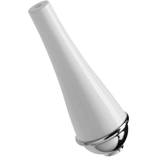 Croydex Croydex AJ177641 Classic White and Chrome Light Pull, 60mm 1