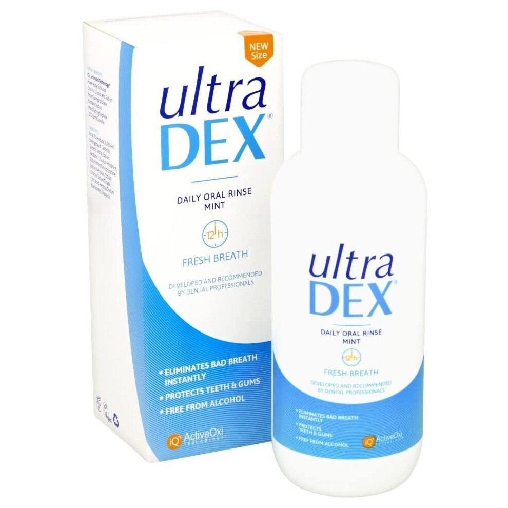 UltraDEX Daily Oral Rinse, Mint 500 ml