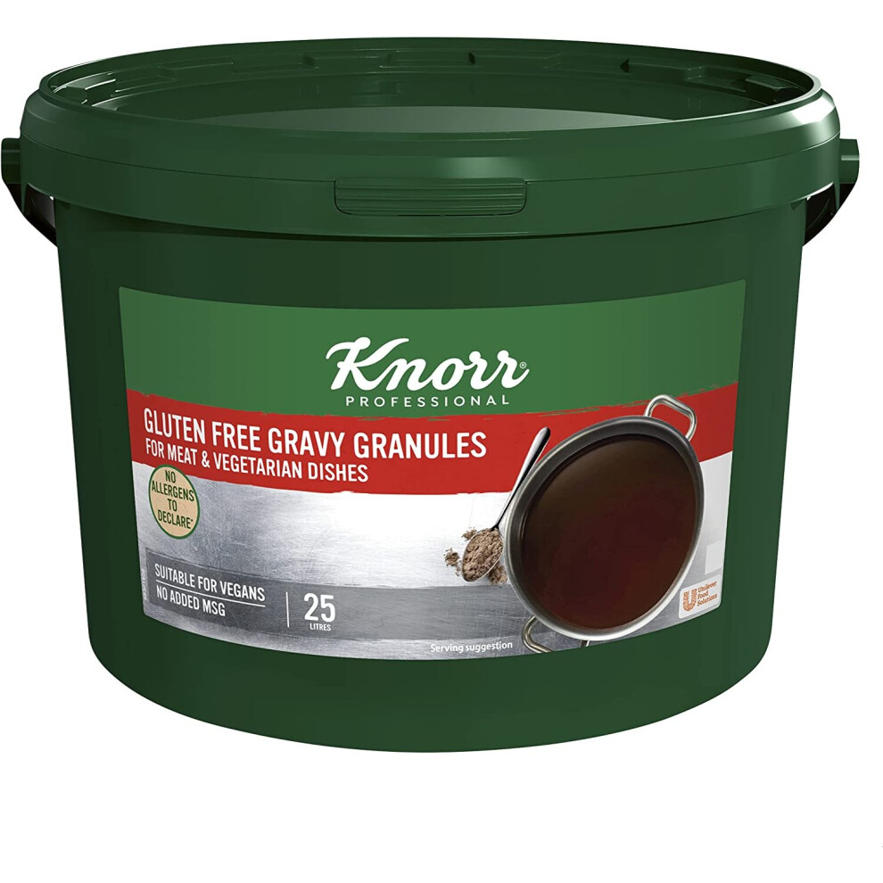 Knorr Gluten Free Gravy Granules for Meat Dishes, 25 Litres