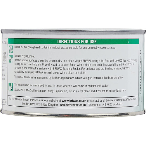 Briwax BW0601445621 Wax, Rustic Pine, 370 g 1