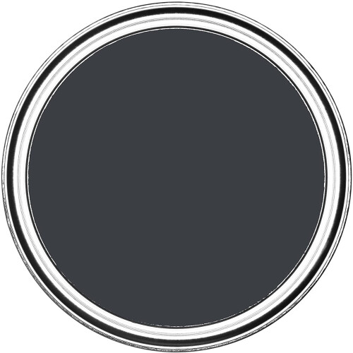 Rust-Oleum Rust-Oleum AMZ0034 A Classic, Smooth Touch Flat matt Paint Finish, Graphite, 750ml 1