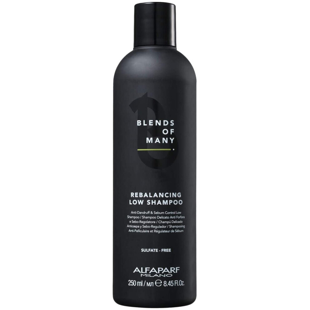 Alfaparf Blends Of Many Rebalancing Low Shampoo 250Ml - Gentle Anti-Dandruff Shampoo
