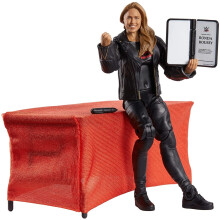 WWE MATTEL Ronda Rousey Figura de Acción Elite Collection con Detalles Faciales, 8 años y más