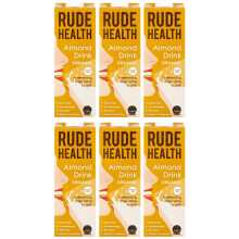 Rude Health Organic Almond Drink 1 Litre. (Pack of 6)