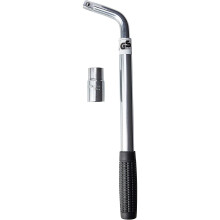 Hilka 11100020 Telescopic Wheel Nut Wrench, Silver
