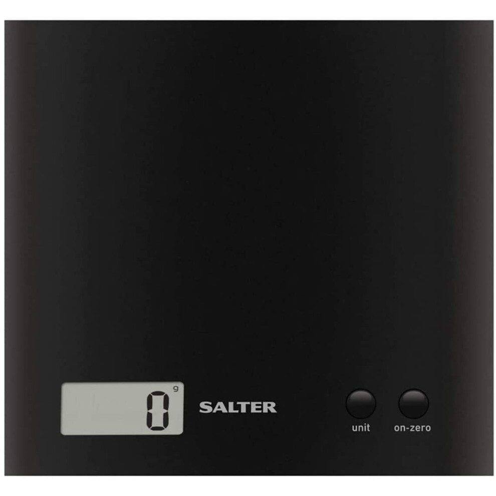 Salter Arc Digital Kitchen Scales – As Seen on TV, Electronic Food Weighing, Slim Design Cooking Scale for Home, LCD Display, Add & Weigh, Compact
