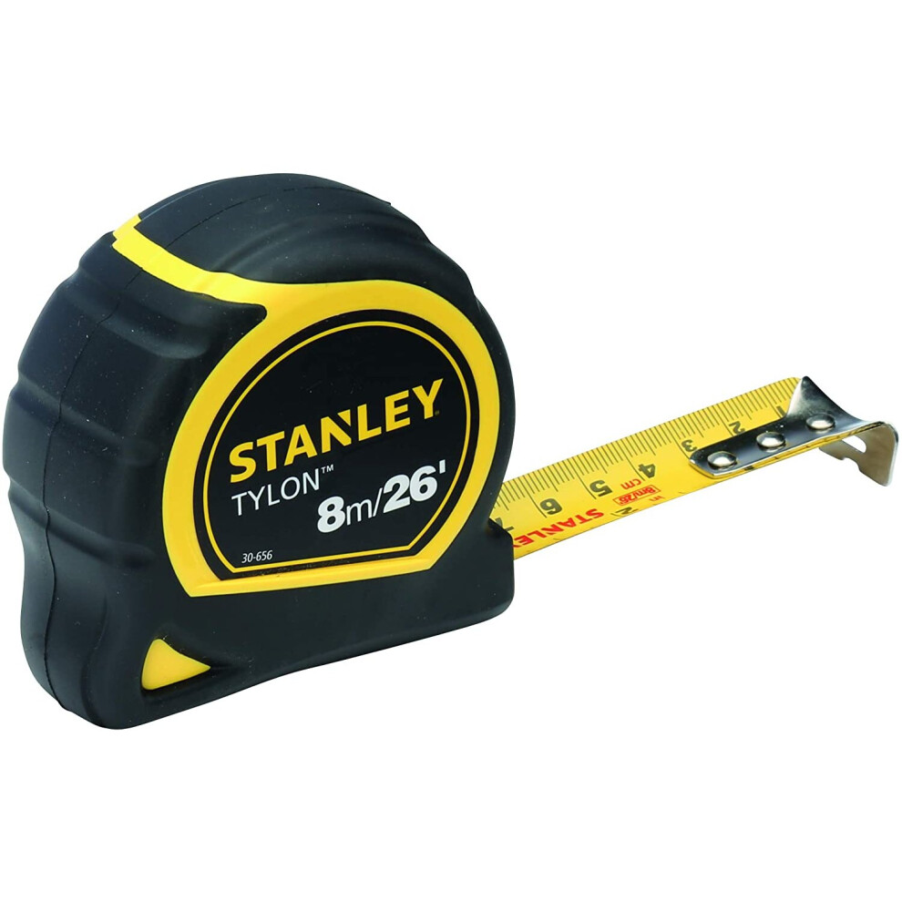 Stanley 1-30-656 Metric/Imperial Tape Measure with 25mm Blade, 8m/26'