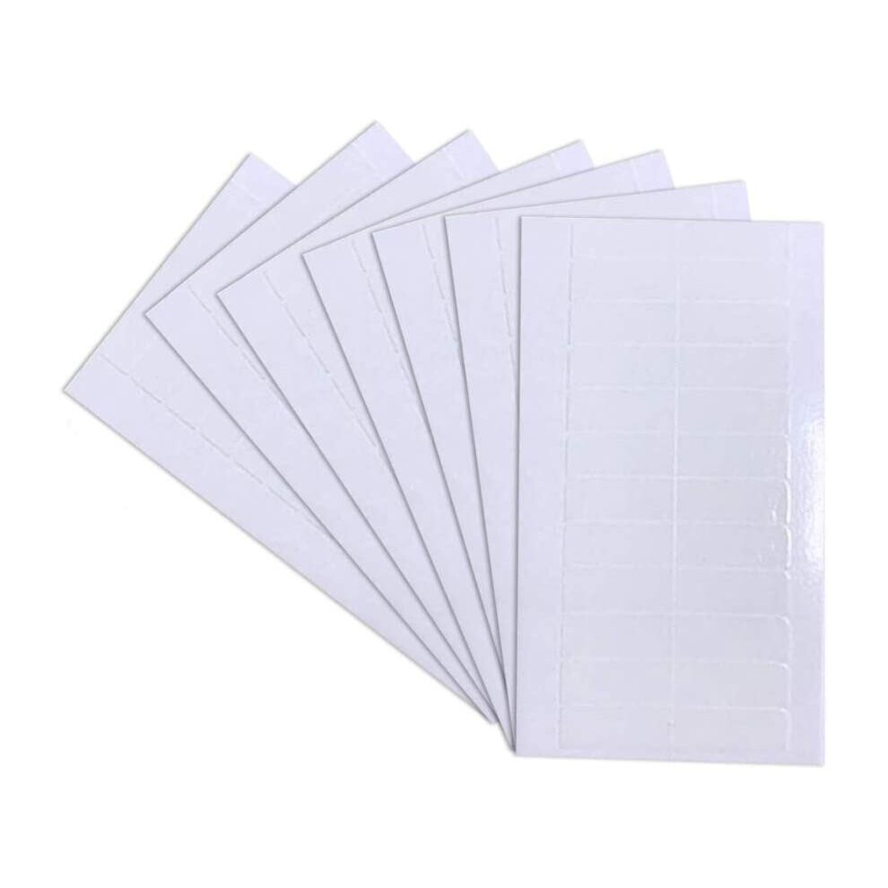 Unisex White Ebanku 15 Sheets Water-Proof Hair Tape - Double Sided Hair Extension Tape Tabs Replacement Tape For Tape In Hair Extensions Lace Wig Hairpiece Toupee