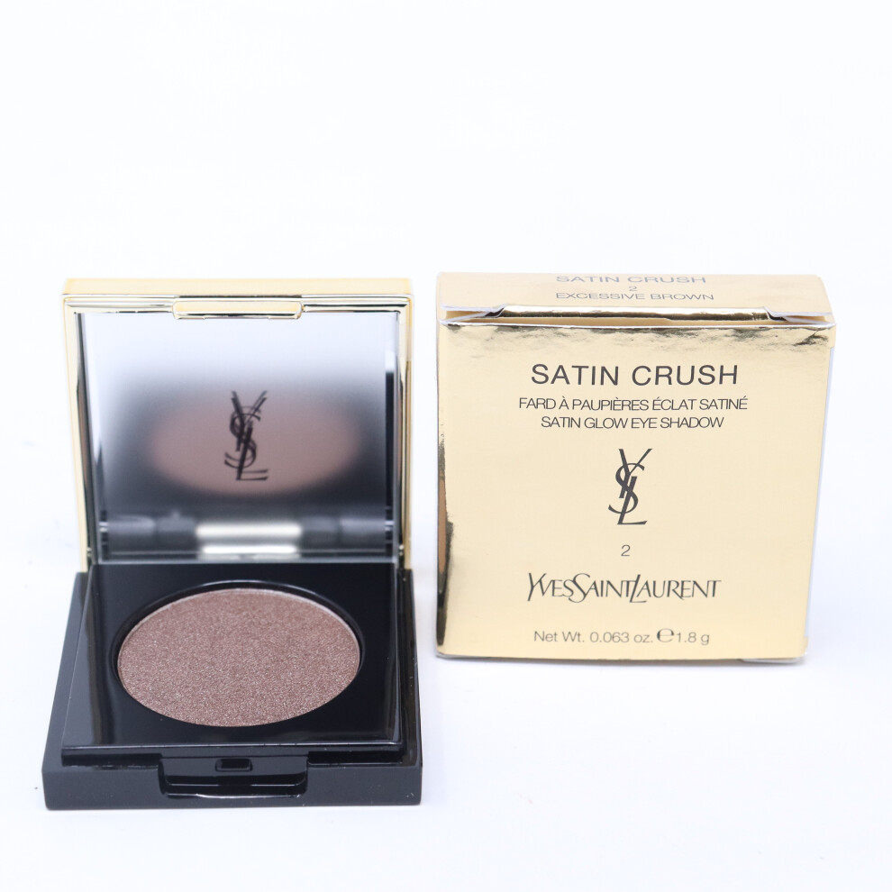 Yves Saint Laurent Satin Crush Satin Glow Eye Shadow  0.063oz/1.8g New With Box