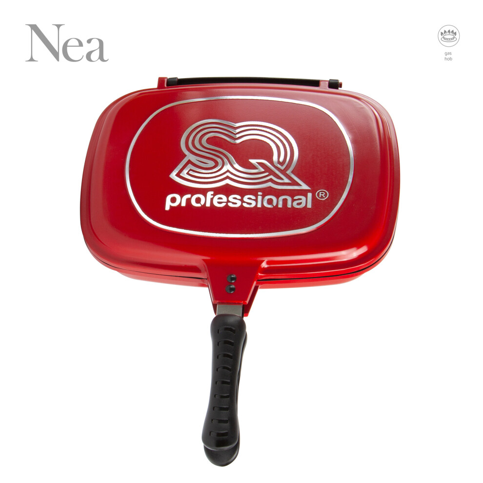 (Rossa) SQ Professional Nea Die-Cast Non-Stick Magic Pan - Double Sided Pan