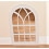 Large White Rustic Window Soho Style Mirror Hallway Vanity 92x62cm 2
