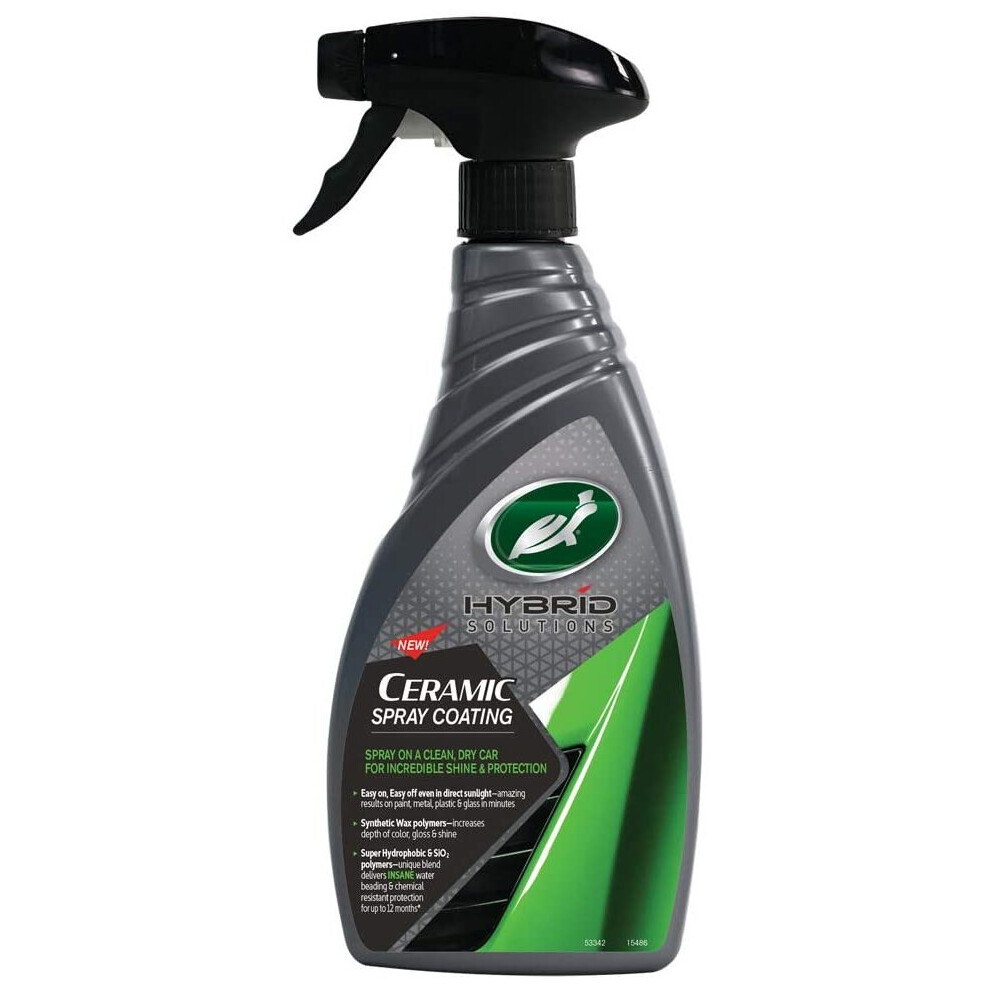 Turtle Wax 53342 Hybrid Solutions Ceramic Wax Spray Coating For Cars 500ml