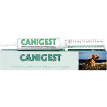 CANIGEST Probiotic Paste For Pets - 30ml - Easy To Administer Cat & Dog Tummy Settler Made With Probiotics, prebiotic, Glutamine, Kaolin & Pectin To