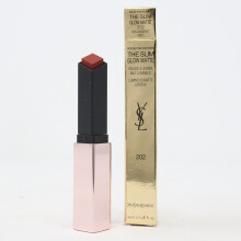(202 Insurgent Red) Yves Saint Laurent Rouge Pur Couture The Slim Glow Matte 0.07oz New With Box