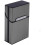 2 Pcs Lightweight Cigarette Case, Gray Silver Aluminum Cigarette Box Holder 2
