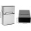 2 Pcs Lightweight Cigarette Case, Gray Silver Aluminum Cigarette Box Holder 6