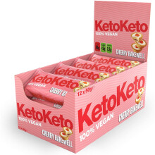 Keto Keto Bars 12 x 50g Keto Snacks For Weight Loss | Keto Diet, Sugar Free Snack, Meal Replacement Bar | Healthy Snacks, Keto Food, Low Carb | Low