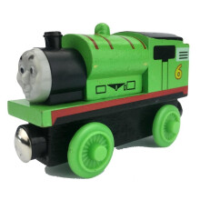 (14# Percy) Thomas Train Car Tender Wooden Magnetic Railway Train Toys Car Kids Gifts