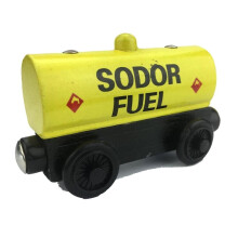 (04# Sodor Fuel Tanker) Thomas Train Car Tender Wooden Magnetic Railway Train Toys Car Kids Gifts