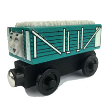 (11# Rickety) Thomas Train Car Tender Wooden Magnetic Railway Train Toys Car Kids Gifts