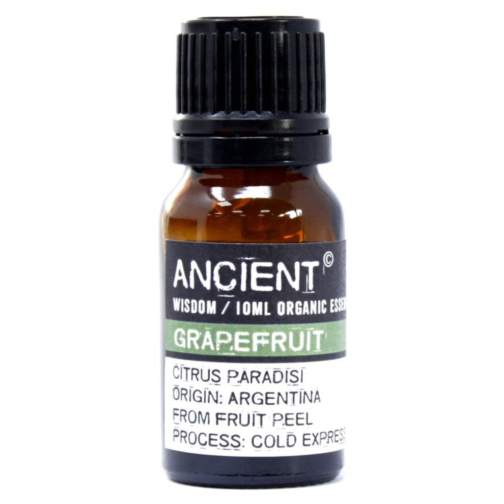 Ancient Wisdom Grapefruit Organic Essential Oil 10Ml