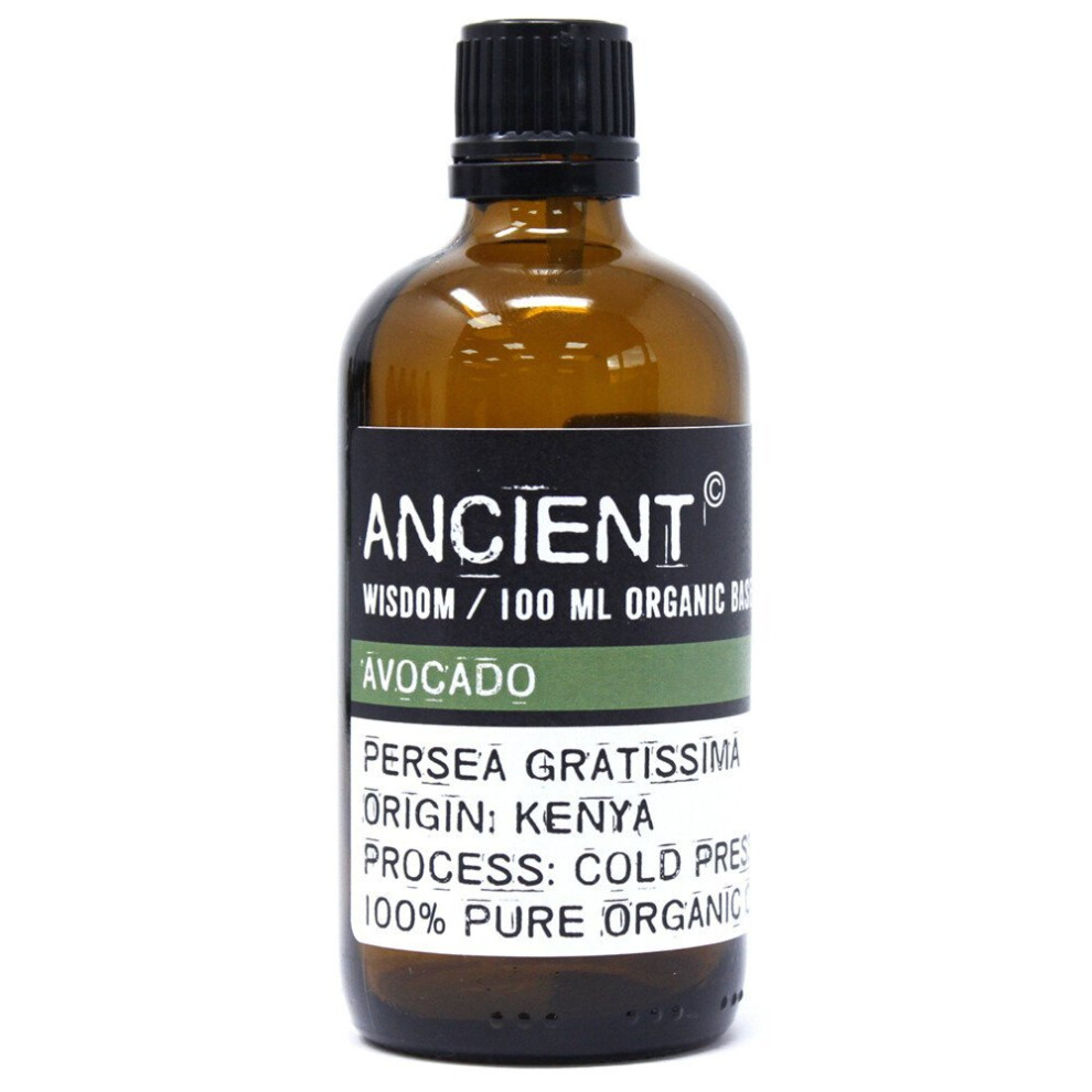 Ancient Wisdom Avocado Organic Base Oil 100Ml