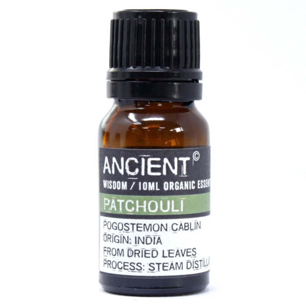 Ancient Wisdom White/Purple Patchouli Organic Essential Oil 10Ml