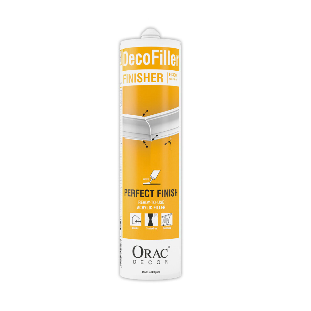 Orac Decor Fl300 Filler Strong Water-Based Acrylic Glue 310 Ml 5414433023287