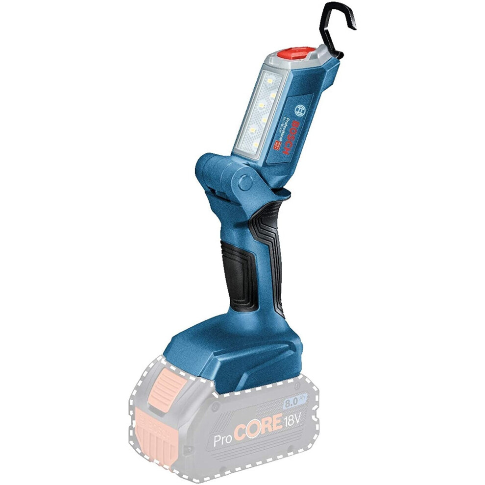 Bosch Professional GLI 18 V - 300 Cordless Torch, Battery Not Included - Cardboard Box