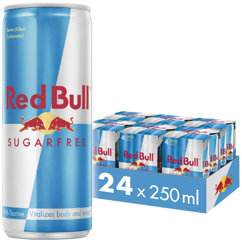 Red Bull Sugarfree Can 250 ml x 4 (Pack of 6)