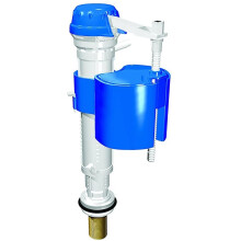 FLUSHDADDY NJ208 Bottom Entry Anti Syphon Adjustable Fill Valve with 0.5-Inch Brass Tail,