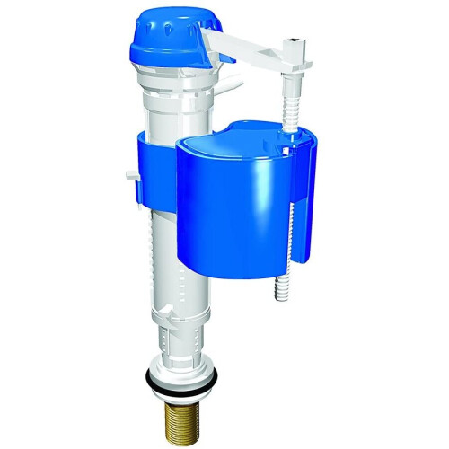 FLUSHDADDY NJ208 Bottom Entry Anti Syphon Adjustable Fill Valve with 0.5-Inch Brass Tail,