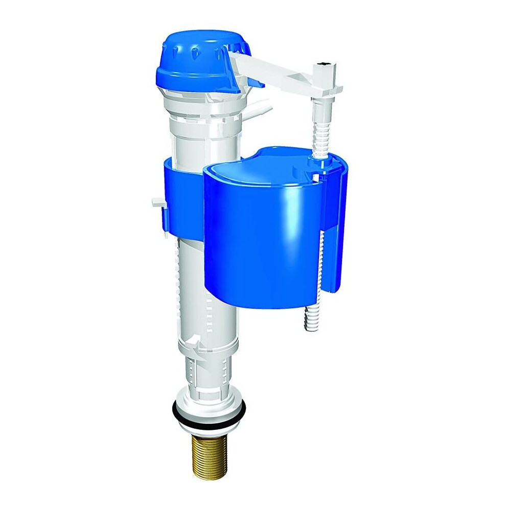 Flushdaddy Nj208 Bottom Entry Anti Syphon Adjustable Fill Valve With 0.5-Inch Brass Tail, 790295750567