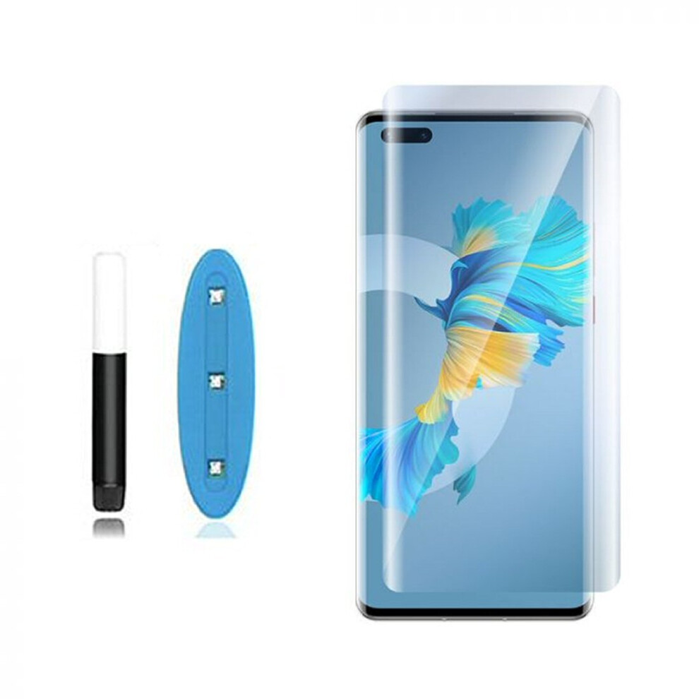 Compatible With Huawei Mate 40 Pro Full Uv Glue Tempered Glass Screen Protector 8904382929527