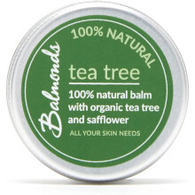 Balmonds Tea Tree Balm for Cold Sores Fungal Conditions Acne Spots and Insect Bites (15ml)