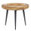 Beliani Mango Coffee Table Light Wood and Black EDNA 1