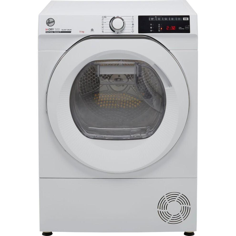 Hoover NDEH11A2TCEXM Wifi Connected 11Kg Heat Pump Tumble Dryer - White