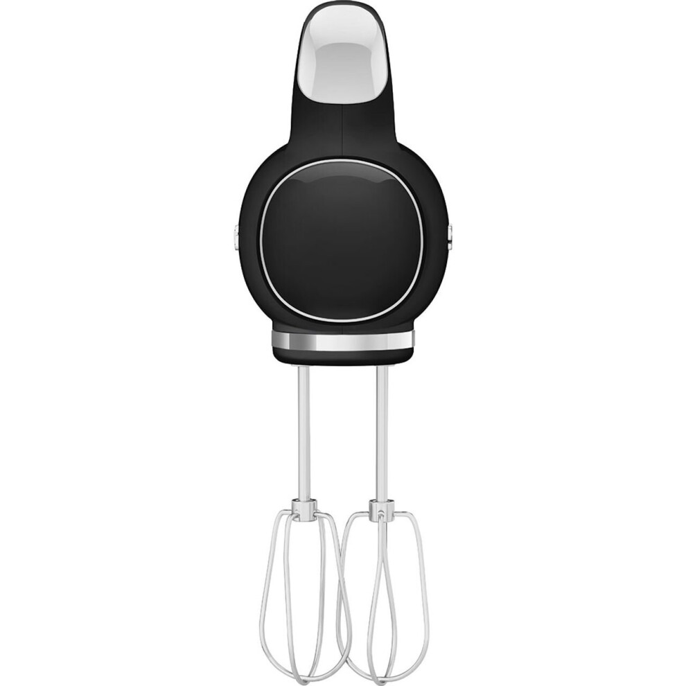 Smeg 50's Retro HMF01BLUK Hand Mixer with 3 Accessories - Black