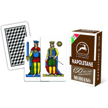Modiano - 150th Anniversary Playing Cards, Neapolitan Brown, 300082