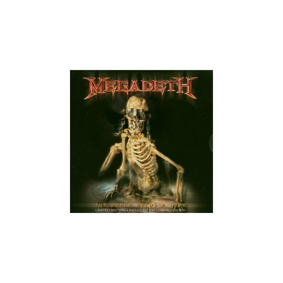 Cd Megadeth The World Needs A Hero