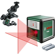 Bosch Laser Level Quigo with Clamp (3rd Generation, Range: 10 m, in Cardboard Box)