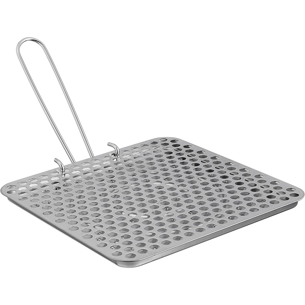 Folding Camping Toaster for Gas and Petrol Stoves, Stainless Steel, 20x20 cm - Image 9