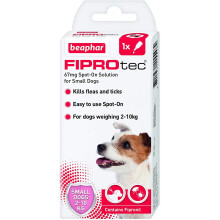 Beaphar FIPROtec Spot-On Small Dog - 1 Pipette Flea & Tick Protection