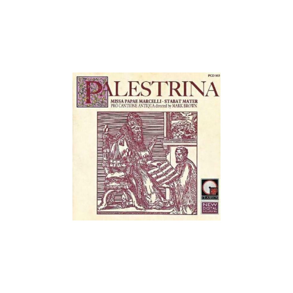 Pro Cantione Antiqua  Palestrina Missa Papae Marcelli  Staba CD-image-OPC-P8WBVDD-NEW