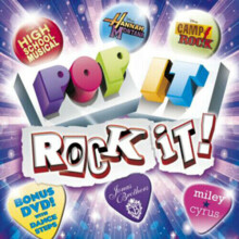 Miley Cyrus Pop It Rock It! CD Album with DVD 2 discs (2009)