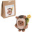 Trimits Needle Felting Kit Hedgehog, Assorted, 8 x 7.5cm 1