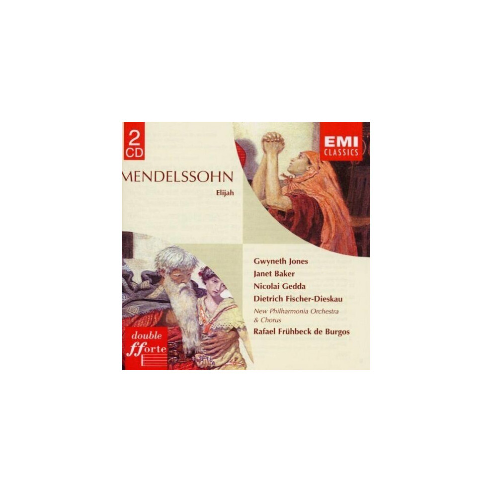 Cd Mendelssohn Felix Mendelssohn Elijah