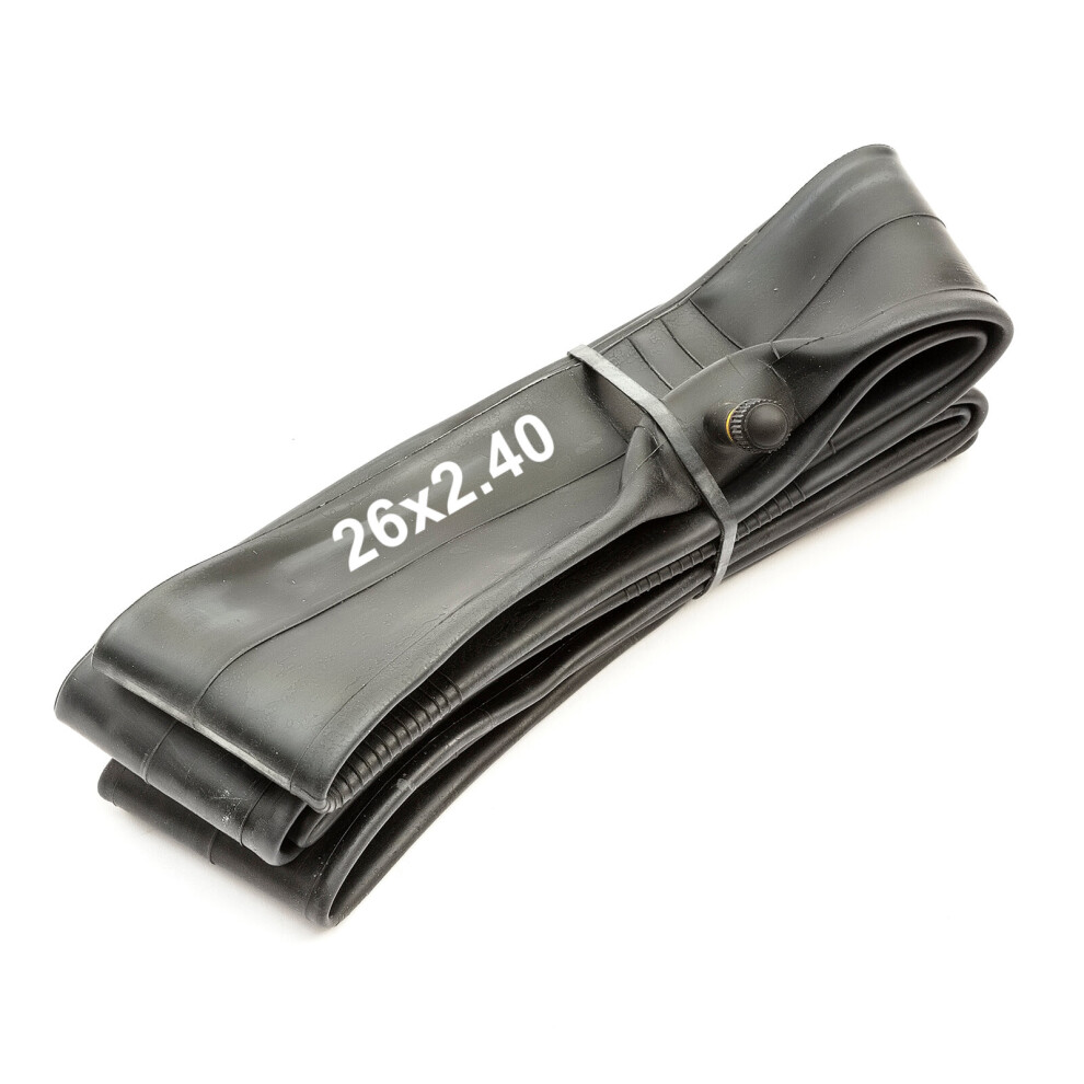 Photos - Bike Inner Tube Petrolscooter Inner Tube 26x2.40 Straight Schrader Valve 26 Inch Butyl Mountain Bike MTB Wheel 39321