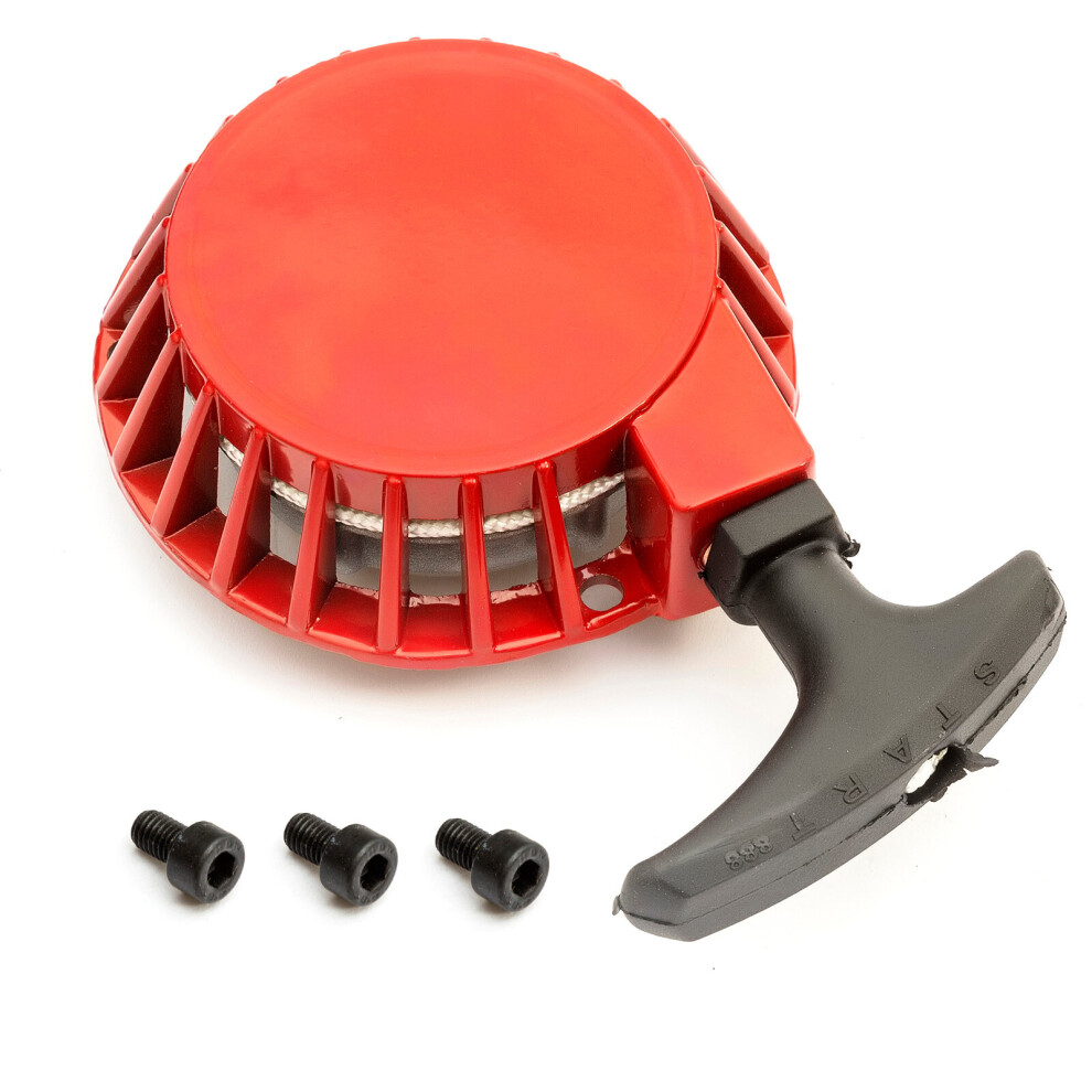 Petrolscooter Mini Moto Metal Easy Start Pullstart & Bolts 49Cc Minimoto Quad Bike Atv Red